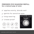thumbnail image 4 of Honeybee Gardens Pressed Powder Eye Shadow Single REFILL, Nirvana, Matte White, 4 of 6