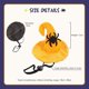 thumbnail image 1 of Sombrero para mascota, disfraz de mascota: bonito sombrero de araña para perro pequeño, gato, fiesta de cosplay, 1 of 2