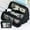 Black, variant on Gmogad Large Capacity Pencil Case with 9 Compartments, Detachable Organizer Pen Pouch, Zipper Stationery Storage Bag for Students Teachers Artists School Office Supplies and Daily Use