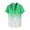 Green, variant on Zekutng Mens T-Shirts Gradient-Print Short-Sleeve Collared Summer Shirt,Sizes S-2XL