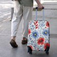 thumbnail image 3 of Pioneer Flower Floral Print Pattern Luggage Cover Fashion Suitcase Cover Baggage Covers Fit 25-28 Inch Luggage (Go Travel), 3 of 5
