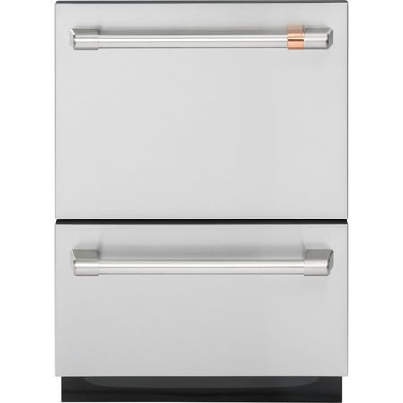 Cafe Cdd420p 24  Wide Double Drawer Dishwasher - Stainless Steel / Brushed Stainless