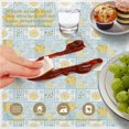 thumbnail image 6 of Pioneer Flower Floral Print Pattern Round Tablecloth 60 X 60 Inch, Wrinkle Resistant Wipeable Table Cloth for Kitchen Dining Picnic Patio Party, 6 of 6