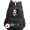 thumbnail image 1 of Anime One Piece Backpack Knapsack Kids Boy Girl Printed School Bag Teenager Student Cartoon Bookbag Outdoor Rucksack, 1 of 5