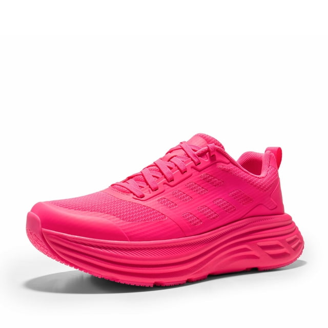 Zapatillas para caminar para mujer NORTIV 8 en rosa intenso talla 9.5 con amortiguación