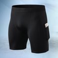 thumbnail image 3 of Men Compression Shorts Fitness Cycling Quick Drying Gym Workout Running Sports Underwear, 3 of 8
