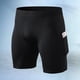 thumbnail image 3 of Pantalón Corto Deportivo TFixol Negro XX-Large, 3 of 8
