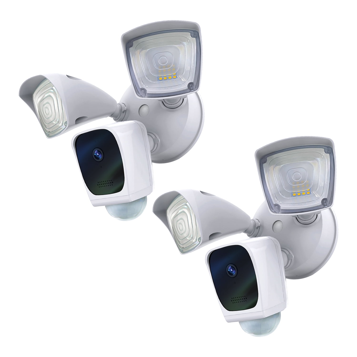 Home Zone Security Floodlight Camera Smart 2.4 GHz Wireless 1080P