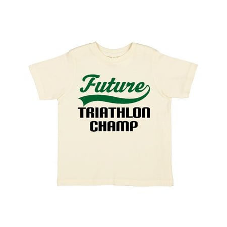 

Inktastic Future Triathlon Champ Gift Toddler Boy Girl T-Shirt