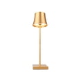 thumbnail image 1 of Inteprter Luz de mesita de noche Decoración LED Lámparas de escritorio brillantes regulables regulables recargables Iluminación de estudio de dormitorio Iluminación y accesorios Oro, 1 of 6