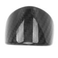 thumbnail image 5 of Cubierta de perilla de cambio de marchas, repuesto de textura transparente de fibra de carbono para Cooper R55 R56 R57 R58 R59 R60 R61, 5 of 5