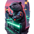 thumbnail image 4 of 3 Realistic Temporary Tattoos Waterproof Long Lasting Body Stickers Land Animal Rabbit Mouse Groundhog Adult Men Women Tattoo Stickers Arm Forearm Thigh Back, 4 of 4