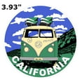 thumbnail image 2 of Hippie Peace Van Decorative Car Truck Decal Window Sticker Vinyl Die-Cut Vacation Souvenir Travel Retro Vintage 1970's Peace Van Weed Love Heart Dove Surf Music Festival Karma, 2 of 2