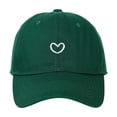 thumbnail image 4 of Trendy Heart Embroidered Baseball Cap for Daily Wear - Adjustable and Versatile Headgear for All Seasons, 4 of 4