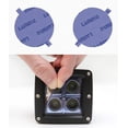 thumbnail image 1 of Mitsubishi Galant (07-08) Blue Fog Light Covers, 1 of 3