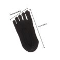 thumbnail image 2 of unbranded 3 Pares De Calcetines Invisibles De Nylon Con Para Diaria, 2 of 8