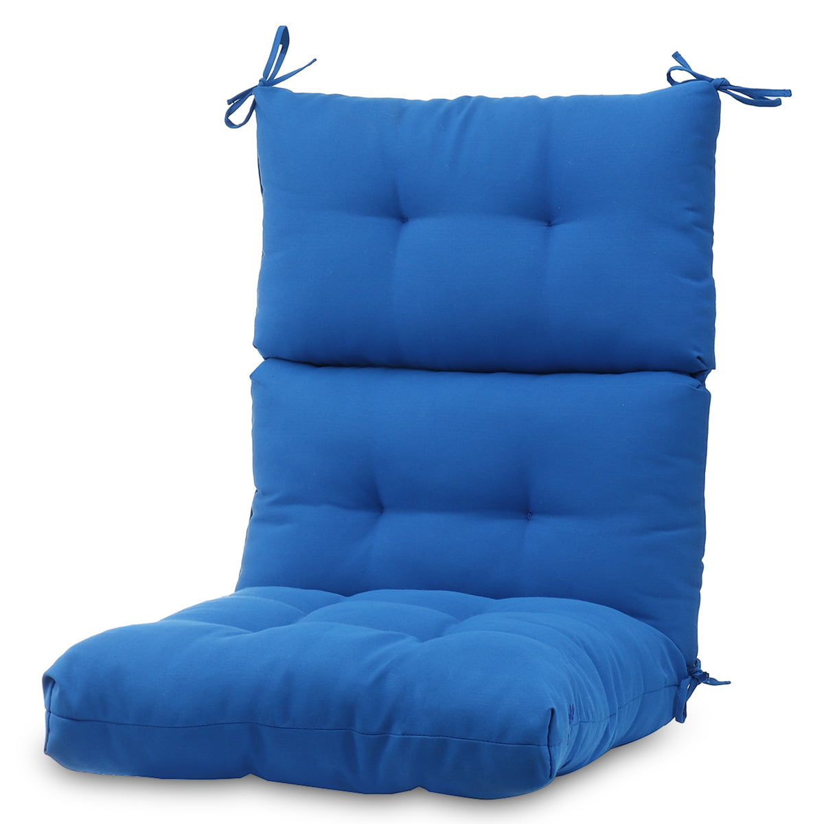 Details about   High Back Chair Cushion Seat Mat Pad Rebound Foam Water Resistant Indoor Outdoor 