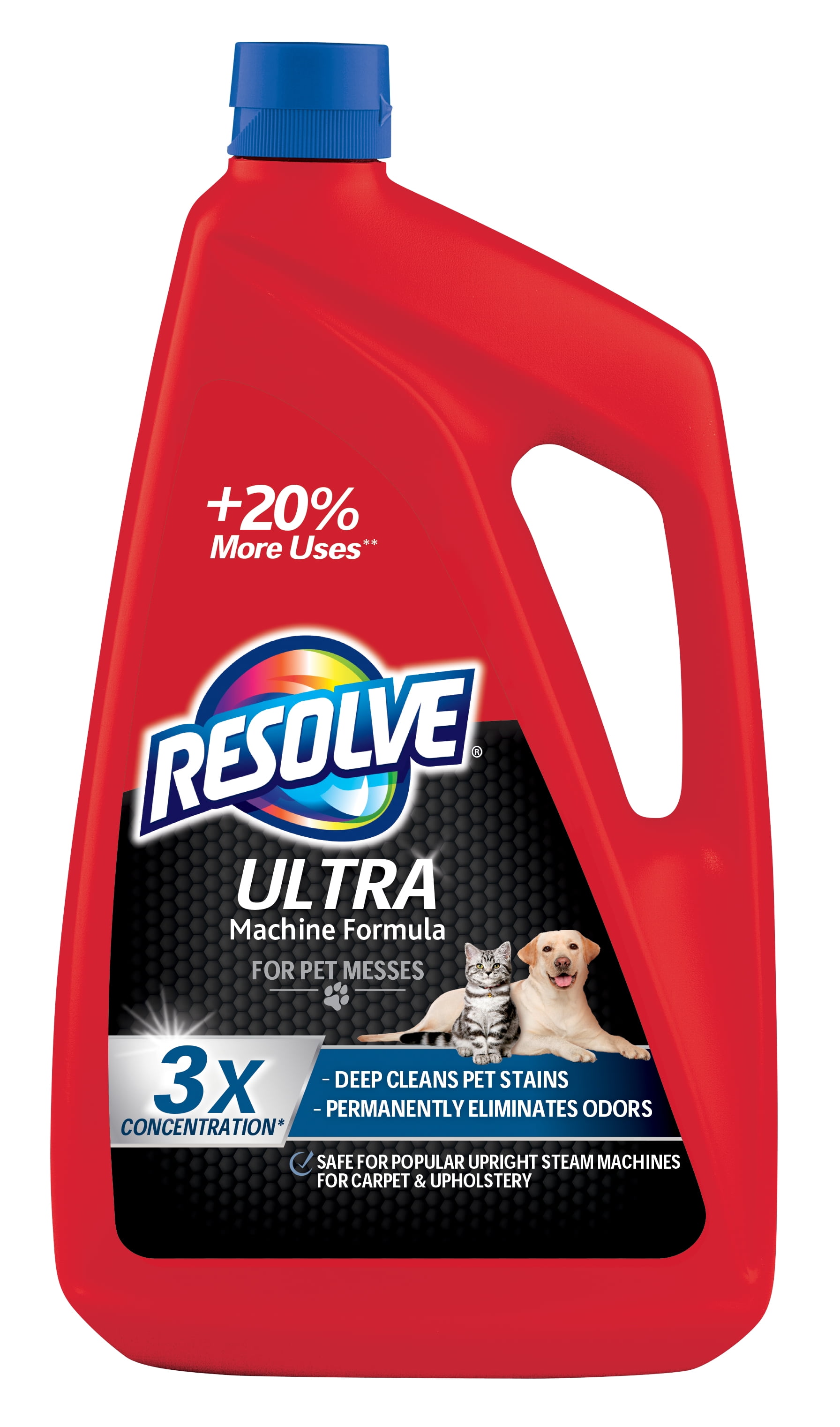 RESOLVE Pet Urine Stain and Odor Remover, Original Scent, 48 Ounce