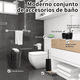 thumbnail image 5 of Accesorios Baño Set De Regalo De Plástico Mate De 6 Piezas NEGRO BLANCO, 5 of 5