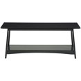 thumbnail image 4 of Convenience Concepts Alpine Coffee Table with Bottom Shelf, Black, 4 of 7