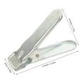 thumbnail image 2 of CRILSTYLEO Herramienta Para Guitarra Luthier Abrazadera Plateada Para Reparación Y Seguro, 2 of 8
