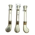 thumbnail image 1 of 3 Pieces Upright Piano Pedals Gold Piano Foot Pedal for Training Performance 1 hole, 1 of 8