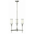 thumbnail image 2 of Hinkley Lighting 4073BN Princeton 3 Light Chandelier in Brushed Nickel,, 2 of 2