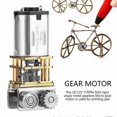 thumbnail image 2 of 12V DC 11RPM N20 Right Angle Metal Gearbox Micro Motor for 3D Printing Pen Use, 2 of 4
