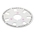 thumbnail image 2 of DAY DISC FOR 36MM ROLEX PRESIDENT DAY DATE WATCH 1030/1556 1802 1803 1805 WHITE, 2 of 2