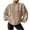 Khaki, variant on FAIWAD Women's Hoodless Sweatshirt Casual Crewneck Long Sleeve Pullover Tops Fall Winter Outdoor Sports Clothes