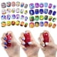 thumbnail image 2 of Kit De Maquillaje Para Niños Juguete Para Niñas, Kit De Arte De Uñas Para Niños Estudio De Uñas Arte Manicura Regalo Colorido Uñas Falsas Temas Juego De Pegatinas Para Maquillaje De Niños Muyoka Hogar, 2 of 7
