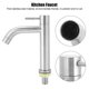 thumbnail image 4 of Grifo simple de acero inoxidable para agua fría, rosca externa G1/2 pulgadas, para debajo de la encimera, 4 of 5