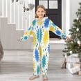 thumbnail image 6 of Vzayyk 4T-14Y Size Aviliable Cozy One-Piece Footless Sleeper Pajama Suns and Dots, 6 of 8