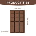 thumbnail image 4 of Thick Chocolate Bar Silicone Mold Yh913, Silicone Snap Bars Making Set Break Apart Wax Melt Mould Easy Release Soy Candle Mould Rectangle Non Stick for Protein and Energy Soap Home Diy Handmade Gifts, 4 of 9