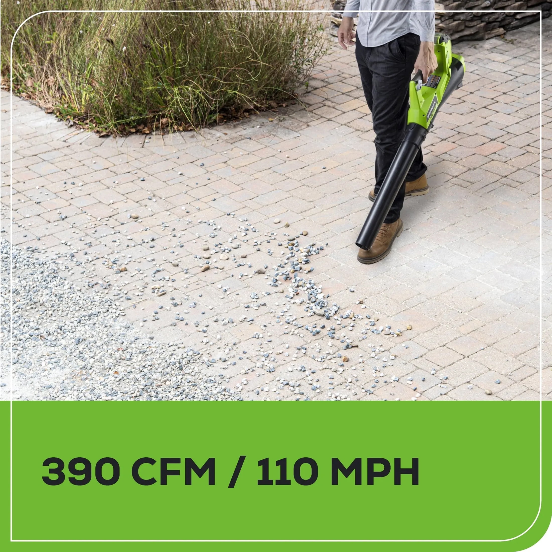 Greenworks 40V String Trimmer/Leaf Blower Combo with 2.0 Ah Battery, 1301202