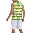 thumbnail image 5 of Rocae Watercolor St Patrick Day for Men's Basketball Jersey Lightweight and Breathable Athletic Tank Top,Quick-Drying Sports Jersey 3X-Large, 5 of 9