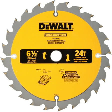 24t Blade - DeWalt® Construction™ 6½
