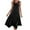 Black, variant on Mikilon Women's Sleeveless Sweetheart Fit and Flared A-Line Swing Party Cocktail Mini Tank Dress