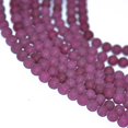 thumbnail image 3 of Espaciador De Piedras De Jade Púrpura Natural Sueltas Strand 6mm Hugo Perlas sueltas redondas, 3 of 3