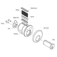 thumbnail image 4 of Premier Lock Matte Black 1" Mortise Cylinder SC1 KA2 1pc, 4 of 4