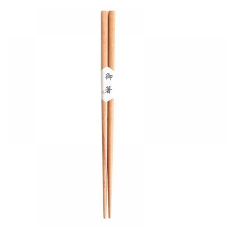 

1 Pairs Beech Chopsticks Reusable Dishwasher Safe 22.5*0.7*0.7CM