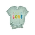 thumbnail image 3 of ASL Love T-Shirt, Love Sign Language, I Love You T-Shirt, Valentines Day T-Shirts, Kindness T-Shirt, Unisex T-Shirt, 3 of 6