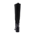 thumbnail image 4 of Naturalizer Brent Wide Calf Women's Boots Black Leather Size 11 W, 4 of 8