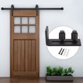 thumbnail image 4 of Boaby Sliding Floor Guide, Carbon Steel Adjustable Sliding Floor Guide for Barn Door Hardware Accessory(Single Roller), 4 of 8