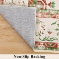 thumbnail image 4 of Washable Rugs x Vintage Area Rugs Area Rugs Low Pile Floor Carpet Printed Soft Durable Stain Foldable Rugs Living Room Dining Room Bedroom, 4 of 9
