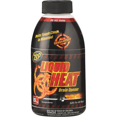 Zep Liquid Heat Drain Cleaner