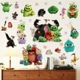 thumbnail image 3 of 39 PCS For Angry Birds Movie Theme Wall Stickers – Cartoon Character PVC Removable DIY Wall Decals for Bedroom, Living, Playroom Decor, 9.84x17.72 Inch, 4 Sheets Set, 3 of 5