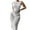 White, variant on FhsagQ Womens Cover Up Plus Size Set New European and Beach Vacation Sexy Solid Color Round Neck Woven Texture Split Beach Sun Cover Up Long Skirt Women Cover Up White One Size