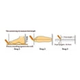 thumbnail image 3 of Dance Shoes Children's Soft Sole Practice Shoes Professional Ballet Shoes, 3 of 4