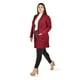 thumbnail image 2 of Ensamble abierto con bolsillos Roman Fashion /Tallas Extras, 8008 (Vino) vino 36, 2 of 5